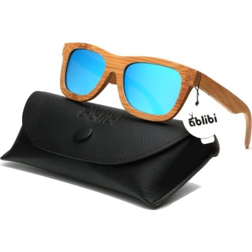 Sunglasses Men,2019 Vintage Polarized Bamboo Wood Sunglasses UV400 Squuare Wood Sunglasses Women gafas de sol mujer