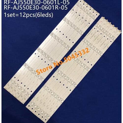 LED Backligh For Sharp 55"TV RF-AJ550E30-0601R-05 RF-AJ550E30-0601L-05 A0 LC-55CUG8461KS LSC550FN13-G04 LC-55CUG8462K HWV55162Y
