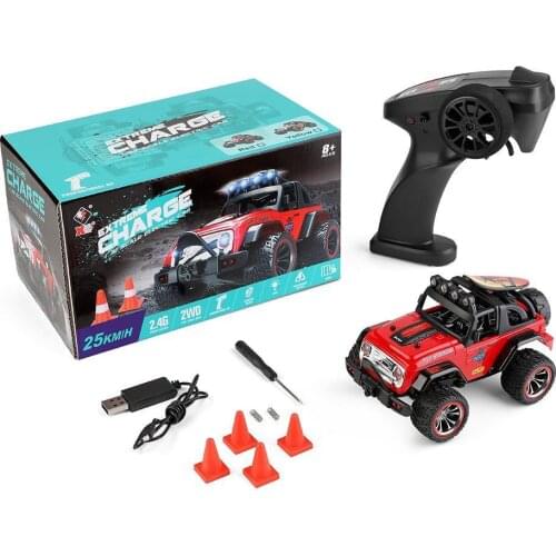Wltoys 322221 RC Car 1/32 2.4G Mini Off-Road Car 2WD Light Vehicl 25km/h Climb Car Truck Models Toys RTR Adults Kids Gifts