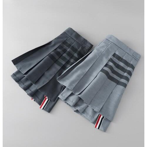 Women Fashion High Waist Pleated Skirt WF0261 Sweet Cute Girls Dance Mini Skirt Cosplay Preppy Uniform School Short Skirts XS-XL