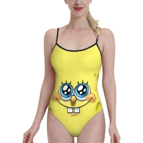 Women 2021 sexy Bikinis Sponge0 Women Swimsuit One-Piece swimsuit Kawaii Anime Women Beach wear