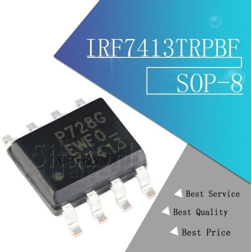 10PCS IRF7413TRPBF SOP-8 IRF7413TR SOP IRF7413 SMD