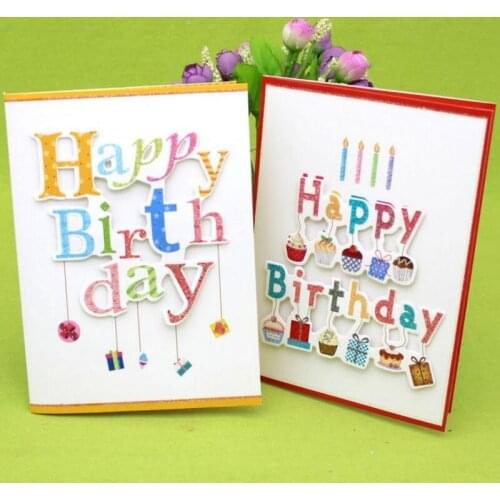 10 Pcs/lot 3D Folding Music Cards Handmade Birthday Greeting Card with Envelope Happy Birthday Gift To Friend Free Shipping