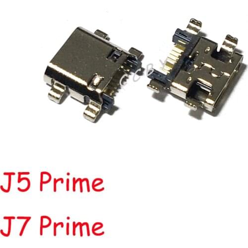 100pcs Original USB Charging Port Plug Dock Connector Socket For Samsung J5 Prime On5 G5700 J7 Prime On7 G6100 G530 G532