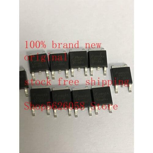LM1117DT-ADJ SOT-252 100% new original 10PCS-500PCS/LOT STOCK