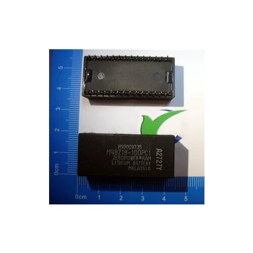5-10pcs New M48Z18-100PC1 M48Z18-100PCI ZIP24 Memory clock chip