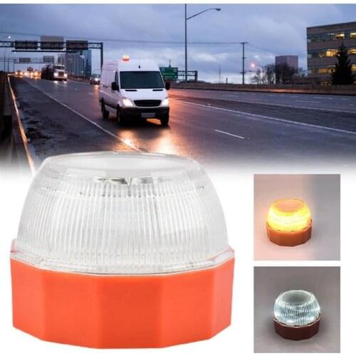 V16 homologada dgt Car Emergency Light Waterproof Amber Flashing Warning Beacon Light Magnetic Induction Strobe Light for Cars