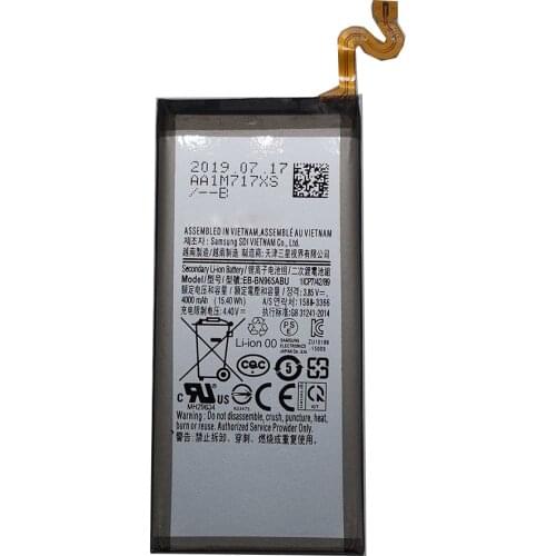 Battery EB-BN965ABU EB-BN965ABE for Samsung Galaxy Note9 SM-N9600/ DS SM-N960F N960U/N/W Batteries 4000mAh rechargeable Battery