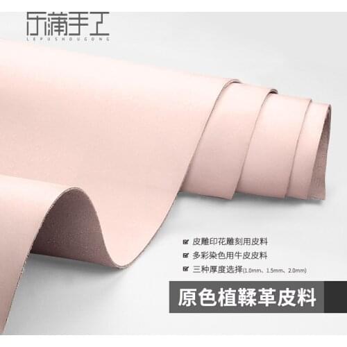 The Whole Leather of The Hand-made Leather with The Head Layer of Leather for Planting Tannins