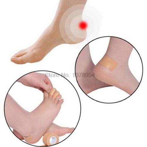 By dhl 100sets 2rolls/set Soft Waterproof Toe Protector Toe & Finger Protective Feet Finger Protection Foot Care Patch