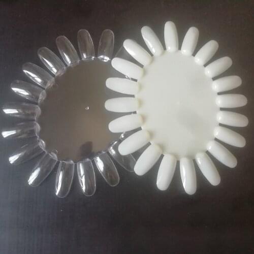 Makeup Nail Art Practice 20 tips Tips Display Practice Nail Polish Swatches Nail Color Sample Nail Art Tools Practice Equipment