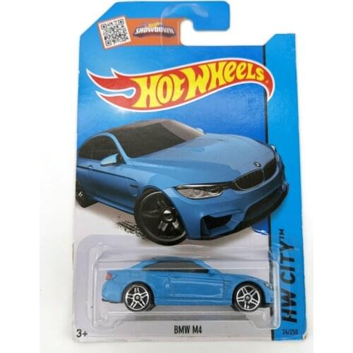 Hot Wheels Cars 1/64 BMW M4 2015-2017 6pcs Metal Diecast Collection Model Car Kids Toys