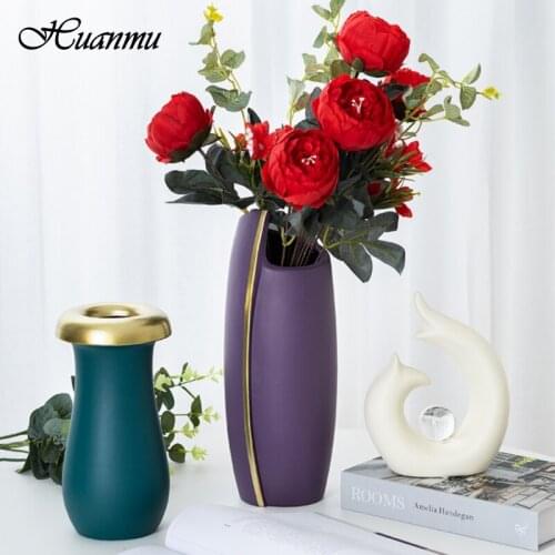 Ceramic Vase Home Decor Ornaments Modern Handmade Crafts Creative Soft Furnishings Home Living Room Dragon-Shaped Ornaments