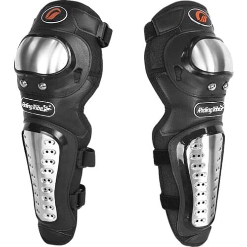 Riding Tribe Motorcycle Kit Knee&Elbow Protector Shield pads Stainless pads Racing Bike Off-Road Vehicles Protective Gear