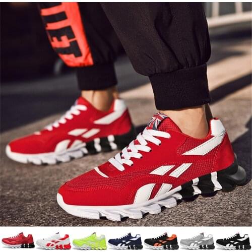 Men Women Breathable Mesh Sports Shoes Comfortable Fashion Outdoors Sneakers Jogging Shoes Walking Shoes Size 35-48