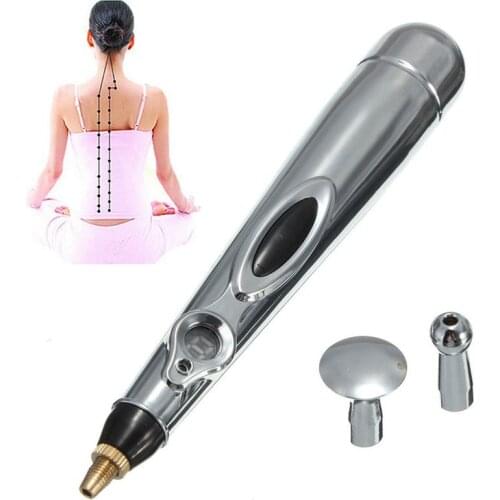 Hot Electronic Acupuncture Pen Electric Meridians Laser Therapy Heal Massage Pen Meridian Energy Relief Pain Tools Dropship