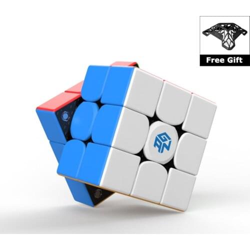 GAN 356 AIR M Magnetic 3x3x3 Magic Cube Speed Puzzle Cube GAN 3x3x3 Educational cubo magico Toys for Kids Adult Gifts with Brack