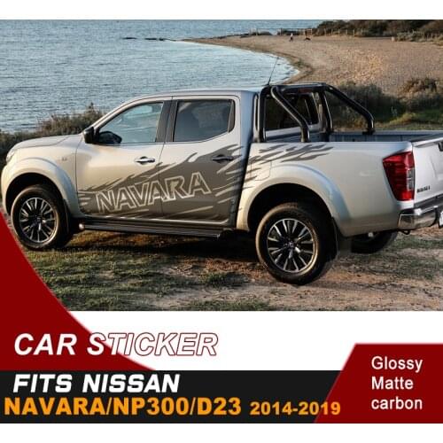 Car Sticker Fit For NISSAN NAVARA NP300 2014 2015 2016 2017 2018 2019 Side Car Body Mud Navara Graffiti Graphic Vinyl Car Decals
