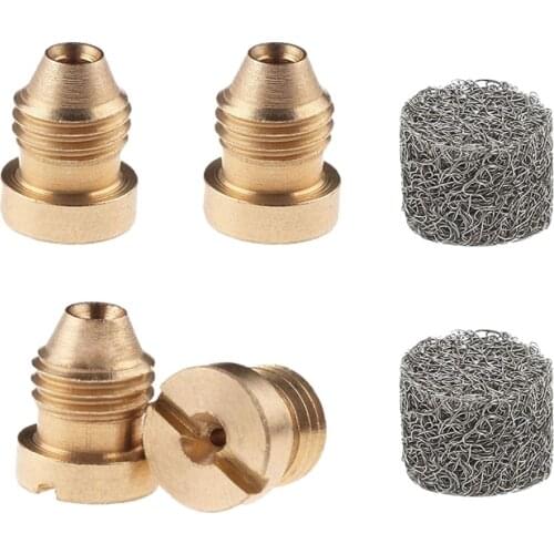 Foam Cannon Orifice Tips Nozzle For Snow Foam Lance 3000 Psi 1.10Mm Orifice Screw Nozzle Tip With Mesh Filter