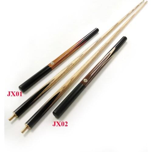 Xmlivet latest handmade Snooker cues ebony inlay+ash shaft in 9.5mm-10mm tips 3/4 splited Pool cue stick High quality