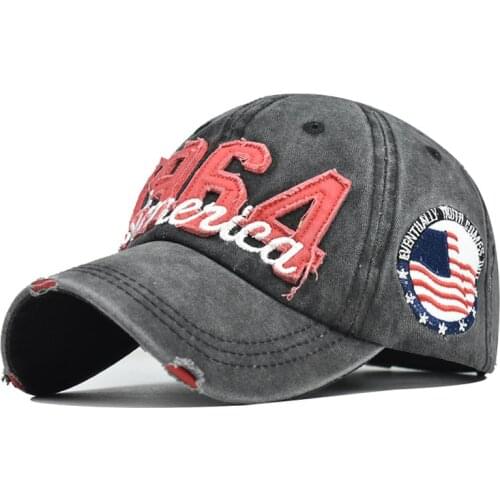 2021 New Cotton Baseball Caps For Men Embroidery Letter 1964 Casquette Streetwear Snapback Women Hat Retro Casual Cap