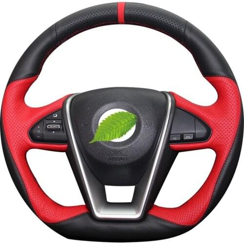 For Nissan Lannia 2015-2018 Maxima 2016-2018 Wrap Cover Steering Wheel Cover for Steering Wheel Cover car accessories Auto parts