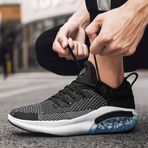 Casual 2020 shoes air mannen zomerschoenen sneakers informales sandalias knitting white Sneaker man verano casuales fashion red