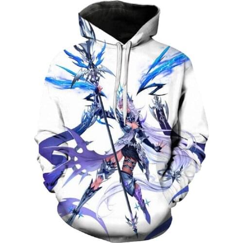 No Access Control Pullover Fall/winter Hot Sale Hoodie Japanese Cartoon Anime Pattern Mens And Womens Hooded Casual Sports Top