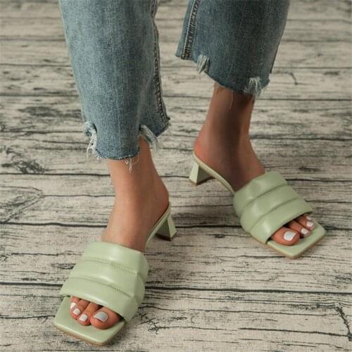 Women Brand Slippers 2021 Summer Outdoor Beach Flip Flop Open Toe Flat Casual Low Heel Leisure Sandal Female Slides