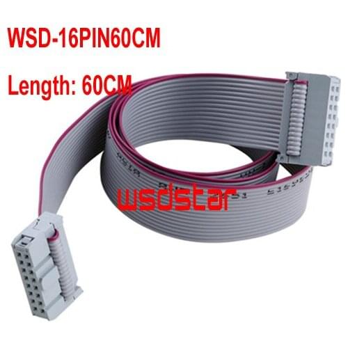 WsdStar 60cm Long Flat Wire/Hub Cable Pure copper Data cable for LED Display 30pcs/lot