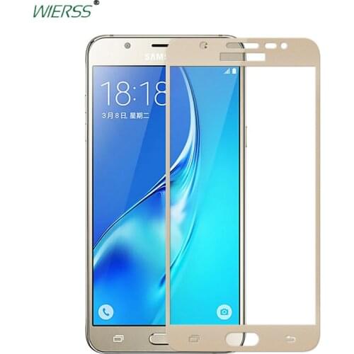 Full Cover Tempered Glass Screen Protector For Samsung Galaxy J7 Prime G610 G6100 G610F 5.5" Full Coverage glass case Film