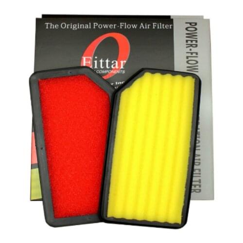 1Pcs Car Air Filter High Flow Air Filter Auto Super Hybrid Air Filters for KIA SOUL 1.6 2.0 2008-2013 (match kn 33-2960 )