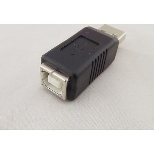1pcs USB 2.0 Type A Male To Printer Type B Female M/F Converter Adapter Connector