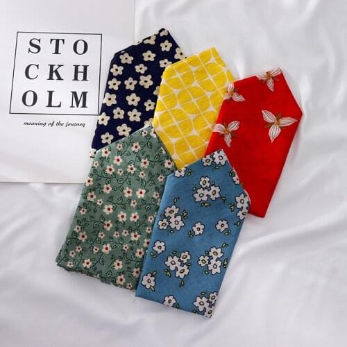 55 * 55 temperament small squares scarf spring autumn new fashion in the summer small silk scarf women