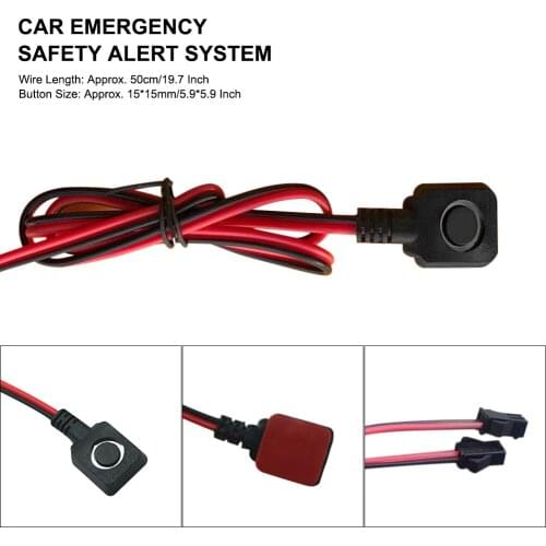 Car Emergency Security Switch Security Alarm Emergency Panic Switch Shift Push Button Universal Car Accessories GPS Tracker