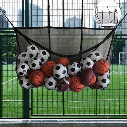 Large Capacity Adjustable Hanging Swimming Pool Storage Bag Net Bag Football Basketball Inflatable Toys Storage Bag