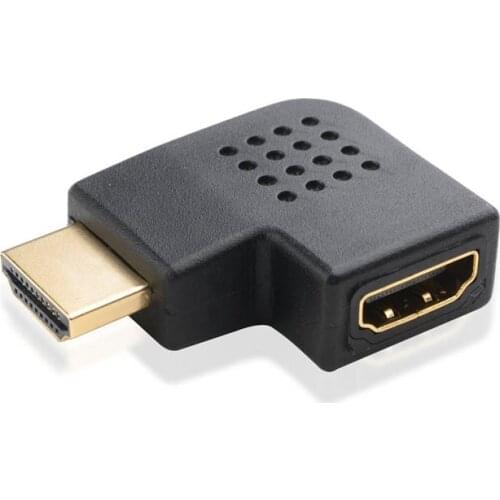 Etmakit HD 1080P Male to Female HDMI Adapter Converter 90 Degrees Angle Turn Right Rotating HDMI Connector NK-Shopping