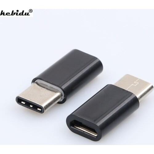 Kebidu Type-C USB 3.1 Adapter for Xiaomi for Macbook for OnePlus 2 ZUK Z1 Type C To Micro Usb Cable Adapter Converter Connector