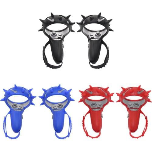 VR Controller Handle Grip Cover For Oculus Quest / Rift S Protective Cover Silicone Full Protective Sleeve Guard Vr Accessories