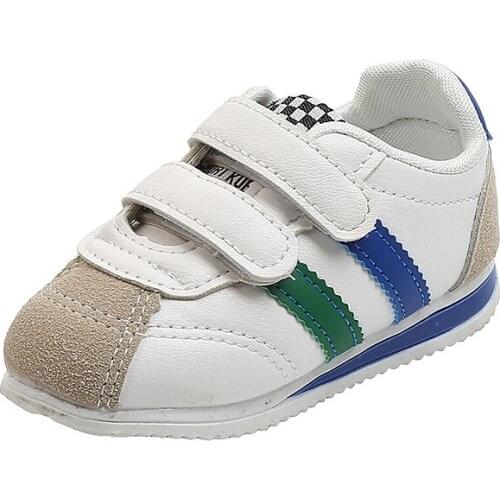 CUZULLAA Children Shoes Soft Leather Bottom Kids Fashion Sneakers Baby Boys Outdoor Shoes Baby Girls Sport Shoes 1-6 Years