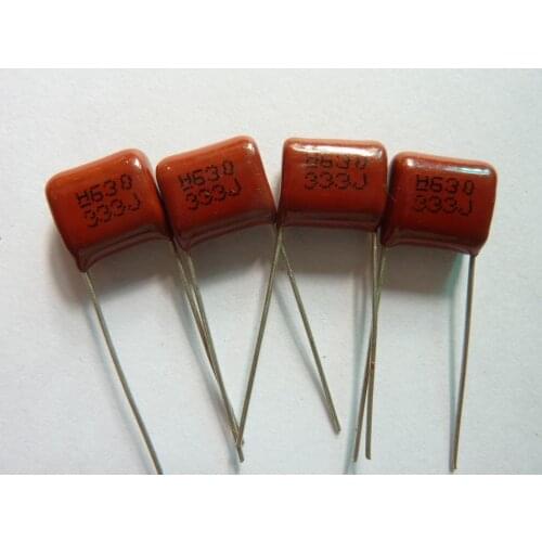 10pcs CBB 333 630V 333J CBB21 0.033uF 33nF P10 Metallized Polypropylene Film Capacitor