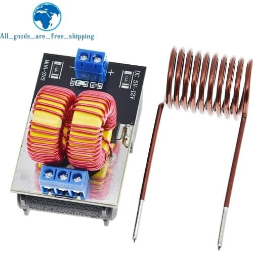 DC 5-12V Mini ZVS Low Voltage Induction Heating Power Supply Module Induction Heating board for induction Heating with Coil