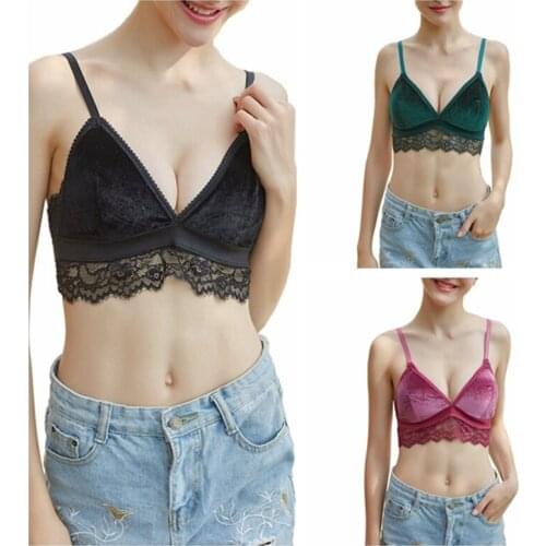 Fashion Lady Anti-Lighting Wrapped Chest Lace Solid Color Gathered Tube Top