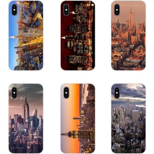 NYC NEW YORK City Landscape Accessories Phone Cases Covers For Motorola Moto X4 E4 E5 G5 G5S G6 Z Z2 Z3 G G2 G3 C Play Plus