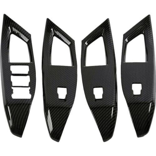 For Ford Focus MK4 2019-2020 car window lift switch interior control panel frame cover trim bezel door armrest accessories LHD