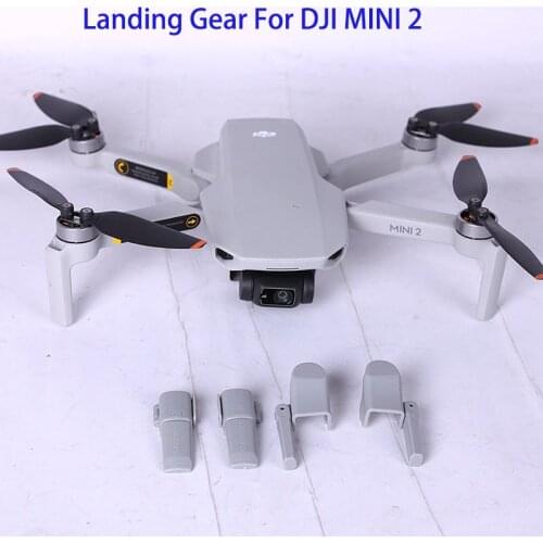 DJI Mini 2/SE Foldable Heightening Landing Gears Feet Bracket Protector Heightening Stand For DJI Mavic Mini 2 Drone Accessories