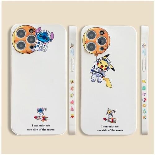 Pokemon Pikachu Phone Case Cartoon Silicone for Phone 12 11 Pro Max Mini XR XS 7/8 Plus HUAWEI P40 P30 Pro Nova8 Mata 30 40