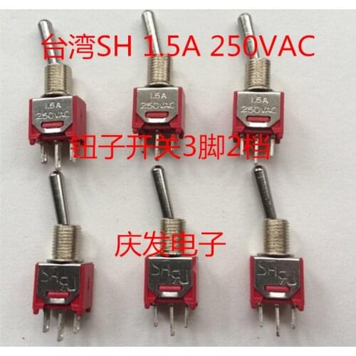 High-quality Taiwanese manufacturers shook their heads toggle switch 3 feet 2 files 1.5A 250VAC pull switch