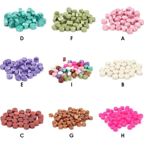 100pcs/lot Vintage Wax Seal Stamp Tablet Pill Beads for Envelope Wedding Wax Seal Ancient Sealing Wax with stamp