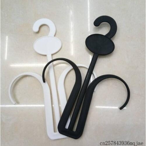 100 Pcs Plastic Slippers Hook Supermarket Slippers Shoe Hangers Padded Shoes Sandals Shoes Sample Jewelry Hook